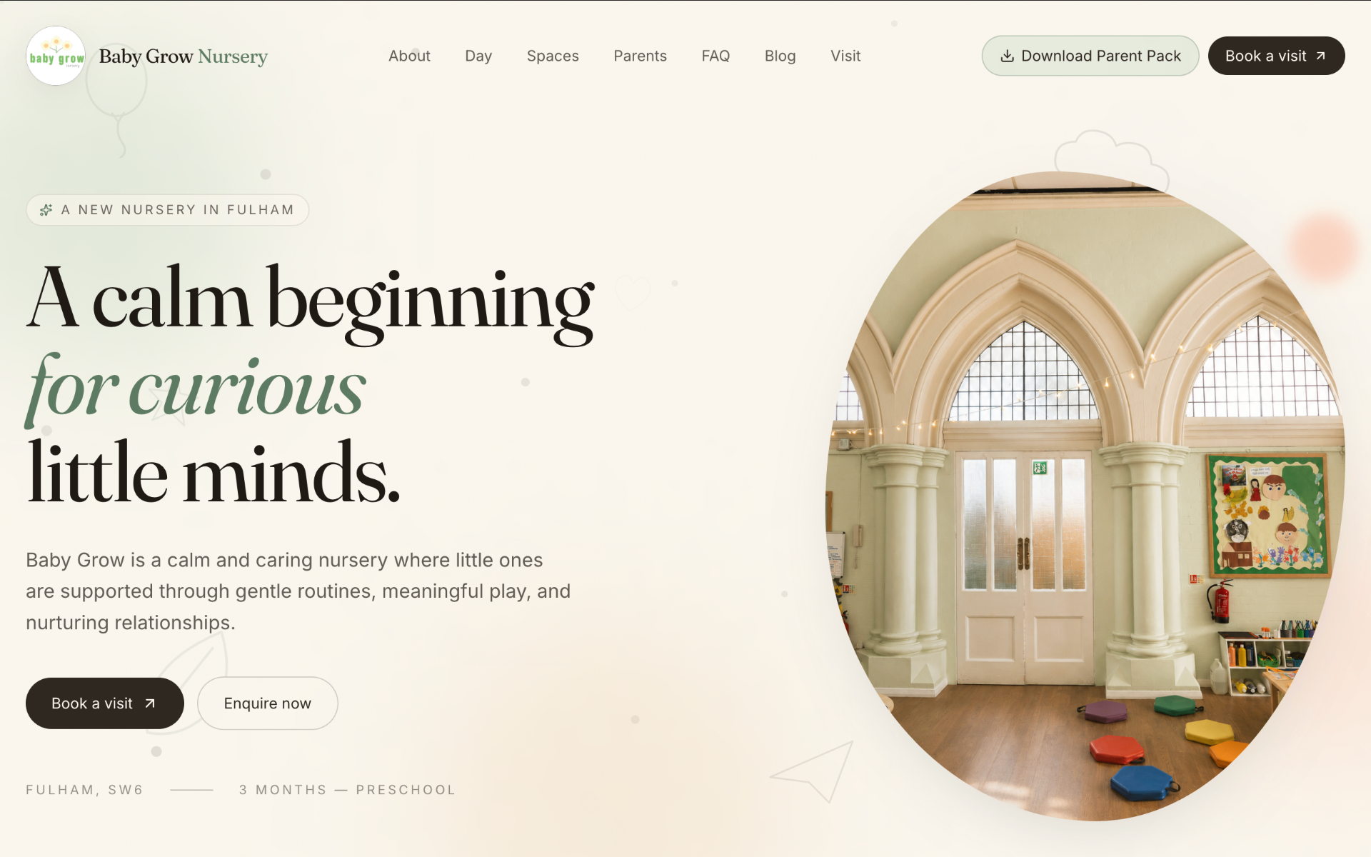 babygrownursery.co.uk — website by Leo Digital